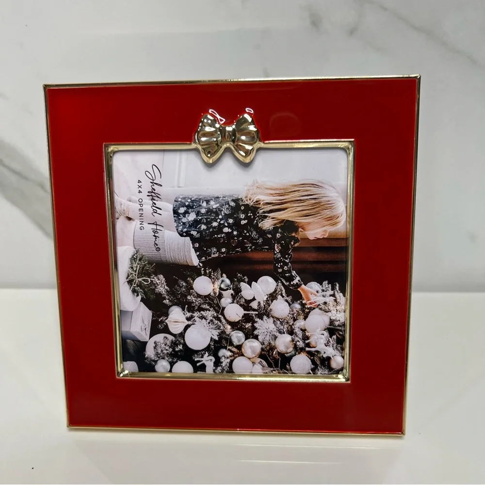 Sheffield Home Red and Gold Picture Frame